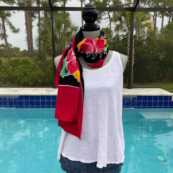 🌺 Gorgeous Alii of Hawaii scarf - Picture 8 of 15